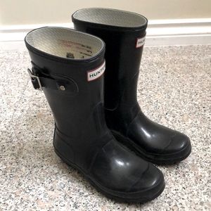 Hunter Boot Black Gloss US 6 (EU 36/38)